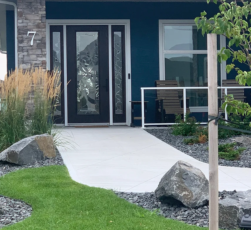 Accessible house entryway